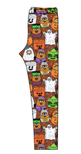 Load image into Gallery viewer, Retro Spooky Snacks Ladies' Lounge Leggings