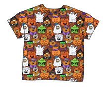 Load image into Gallery viewer, Retro Spooky Snacks Ladies' Oversized Tee