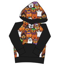 Load image into Gallery viewer, Retro Spooky Snacks Mens' Hoodie