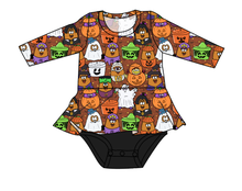 Load image into Gallery viewer, Retro Spooky Snacks Peplum Top