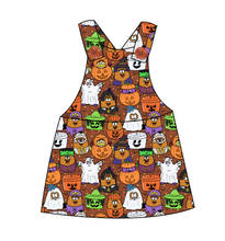 Load image into Gallery viewer, Retro Spooky Snacks Skirt-Alls