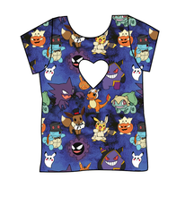 Load image into Gallery viewer, Spookemon Cambria Heart Back Tee
