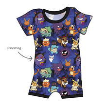 Load image into Gallery viewer, Spookemon Grow With Me Pants And Shorts Romper