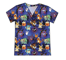 Load image into Gallery viewer, Spookemon Ladies' Slouchy V-Neck Tee