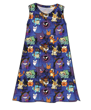 Load image into Gallery viewer, Spookemon Ladies' Swing Dress