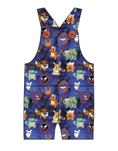 Load image into Gallery viewer, Spookemon Overalls and Shortalls