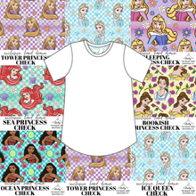 Load image into Gallery viewer, All Princess Checks Ladies' Relaxed Tee