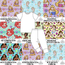 Load image into Gallery viewer, All Princess Checks Basic Loungewear Set