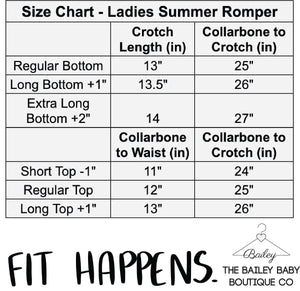 Ladies' Summer Romper