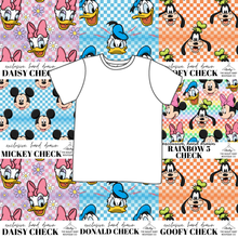 Load image into Gallery viewer, All Mickey and Friends Check Basic Tee and Tank