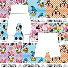 Load image into Gallery viewer, All Mickey and Friends Check Grow With Me Pants And Shorts
