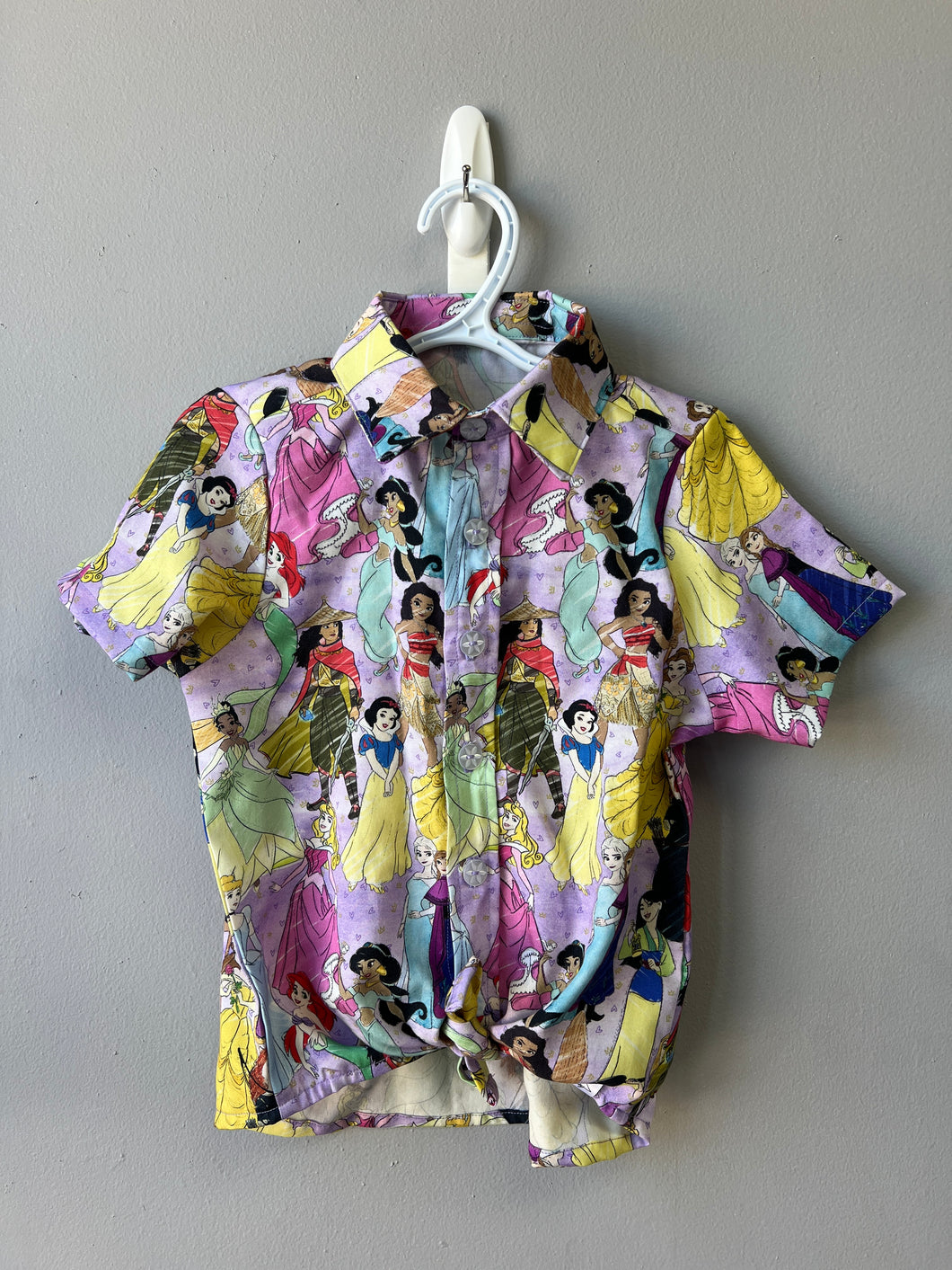 Tie Front Kids Button Down Shirt
