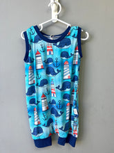 Load image into Gallery viewer, RTS Whale Watching Emmett Shorts T-Shirt Romper