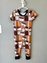 Load image into Gallery viewer, RTS Smore Fun Emmett Pants T-Shirt Romper