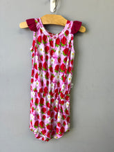 Load image into Gallery viewer, RTS Strawberry Blossoms Ivy Summer Romper