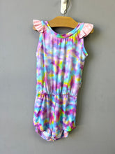 Load image into Gallery viewer, RTS Holo Linen Ivy Summer Romper