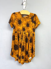 Load image into Gallery viewer, RTS Heathered Sunflowers Play Dress
