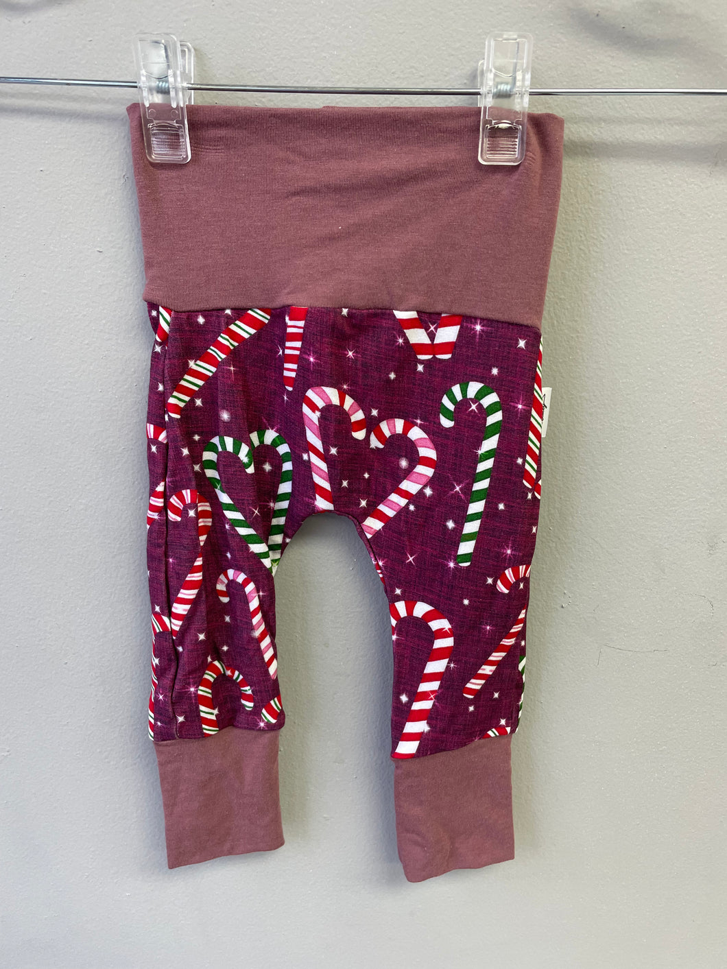 RTS Candy Cane Lane Grow With Me Pants