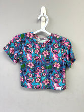 Load image into Gallery viewer, RTS Floral Alien Cropped Basic Tee