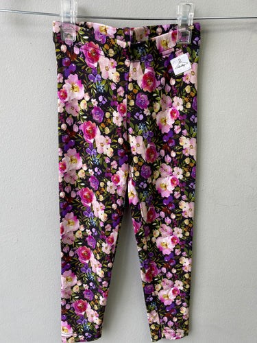 RTS Enchanted Floral Basic Leggings