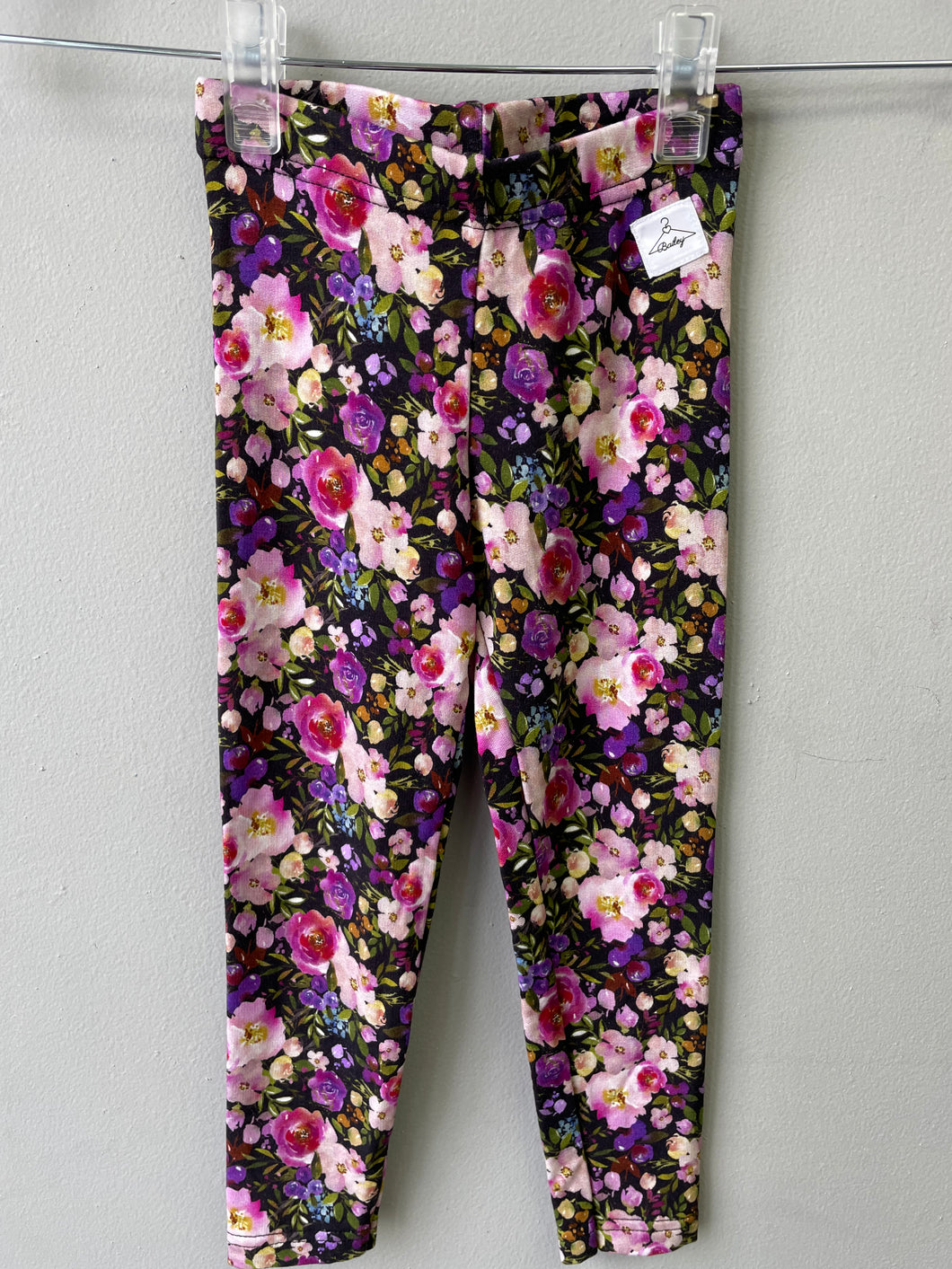 RTS Enchanted Floral Basic Leggings