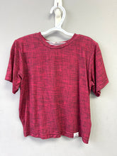 Load image into Gallery viewer, RTS Winterberry Linen Cropped Basic Tee