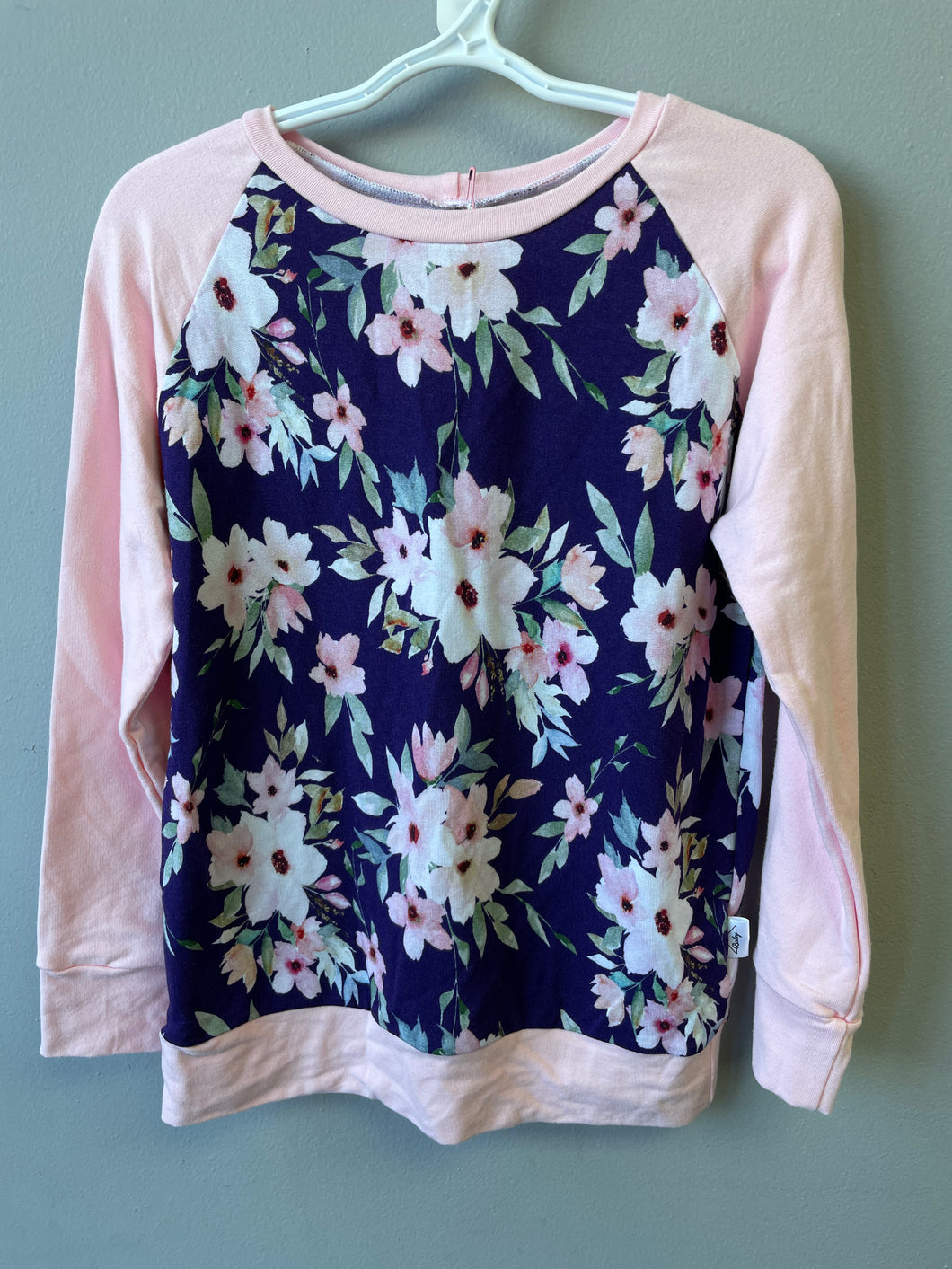 RTS Navy Floral Classic Crew