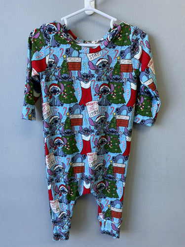 RTS Christmas Chaos Emmett Pants T-Shirt Romper