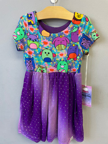 RTS Juniper Squish Friends Tulle Dress