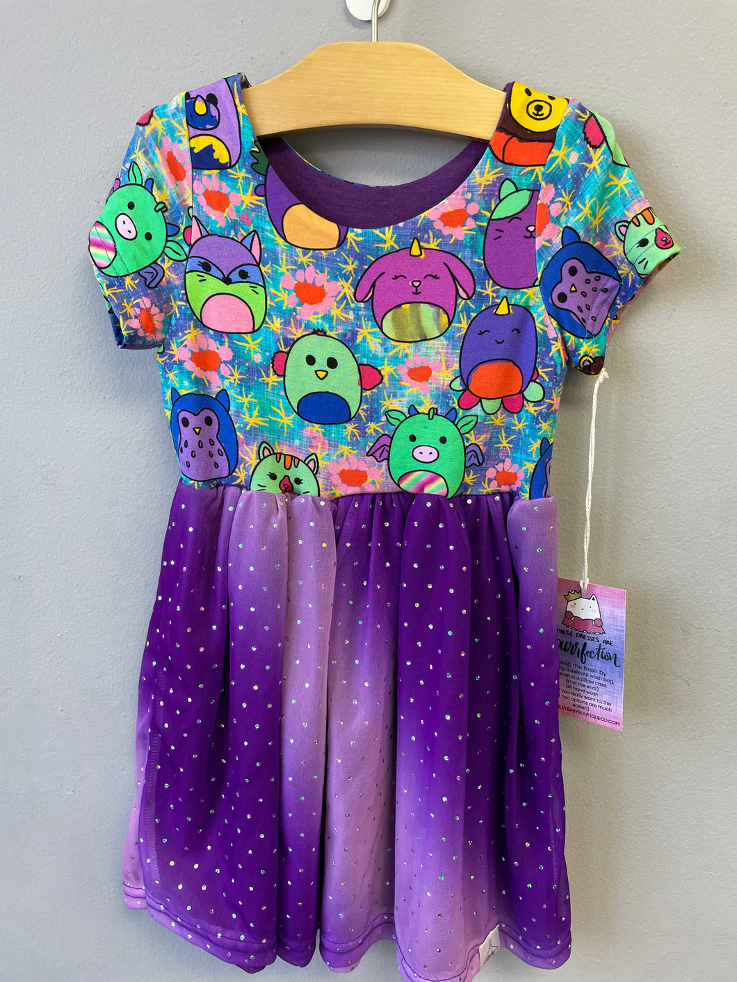 RTS Juniper Squish Friends Tulle Dress