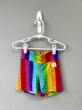 Load image into Gallery viewer, RTS Vertical Linen Stripes Legging Shorts