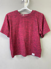 Load image into Gallery viewer, RTS Winterberry Linen Cropped Basic Tee