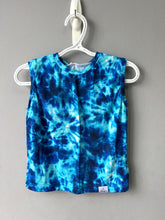 Load image into Gallery viewer, Blue Tie Dye Basic Tank