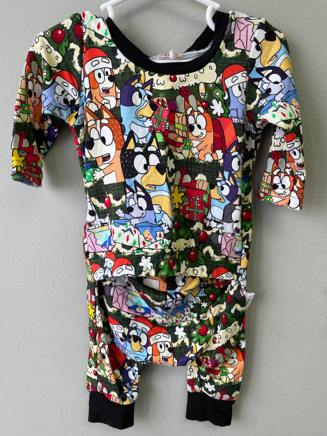 RTS Verandah Santa Bennett Pants Length T-Shirt Romper