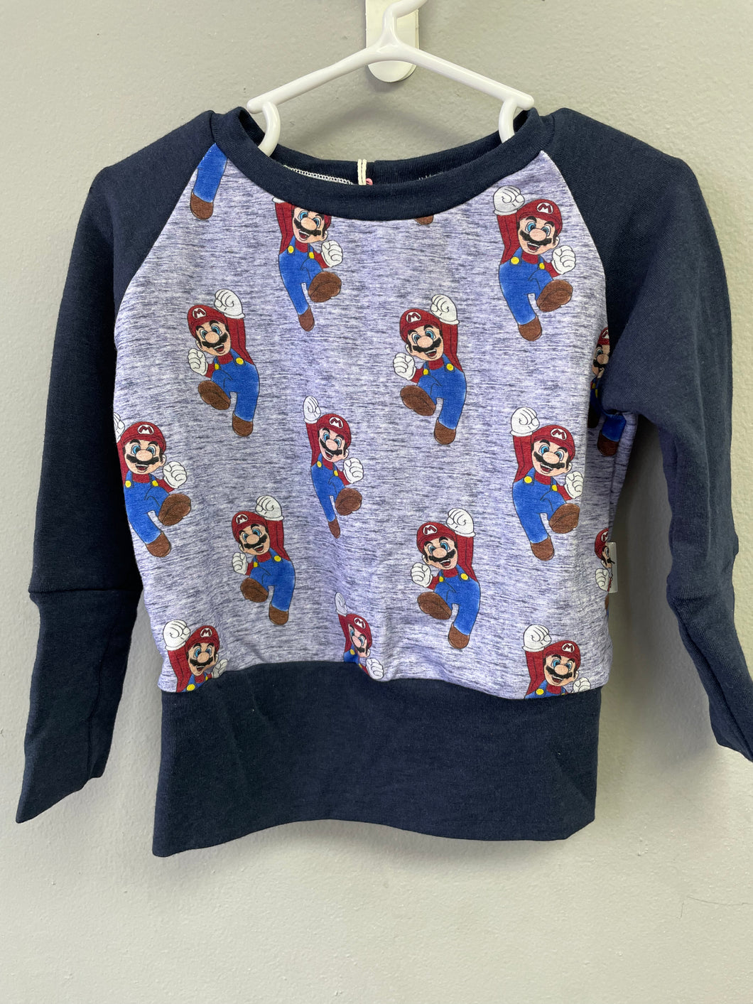 RTS Vintage Mario Grow With Me Crewneck