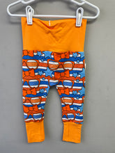 Load image into Gallery viewer, RTS Stripes and Bowties Grow With Me Pants