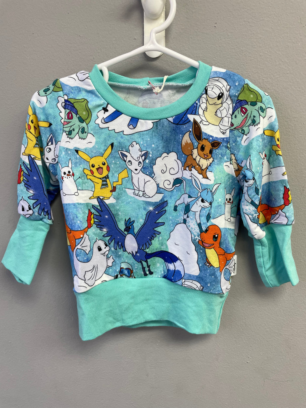 RTS Poke Fun in the Snow Grow With Me Crewneck