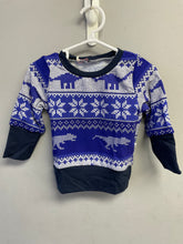 Load image into Gallery viewer, RTS Dino Holiday Sweater Grow With Me Crewneck