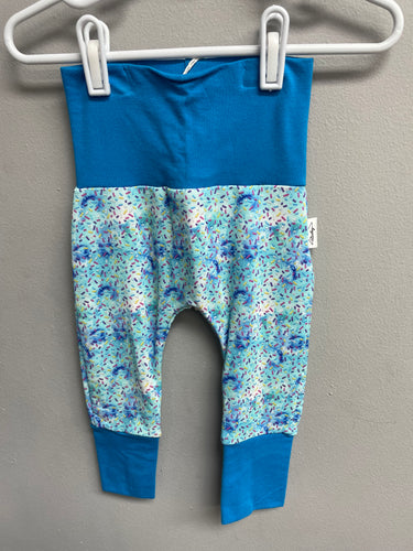RTS Blue Sprinkle Party Grow With Me Pants