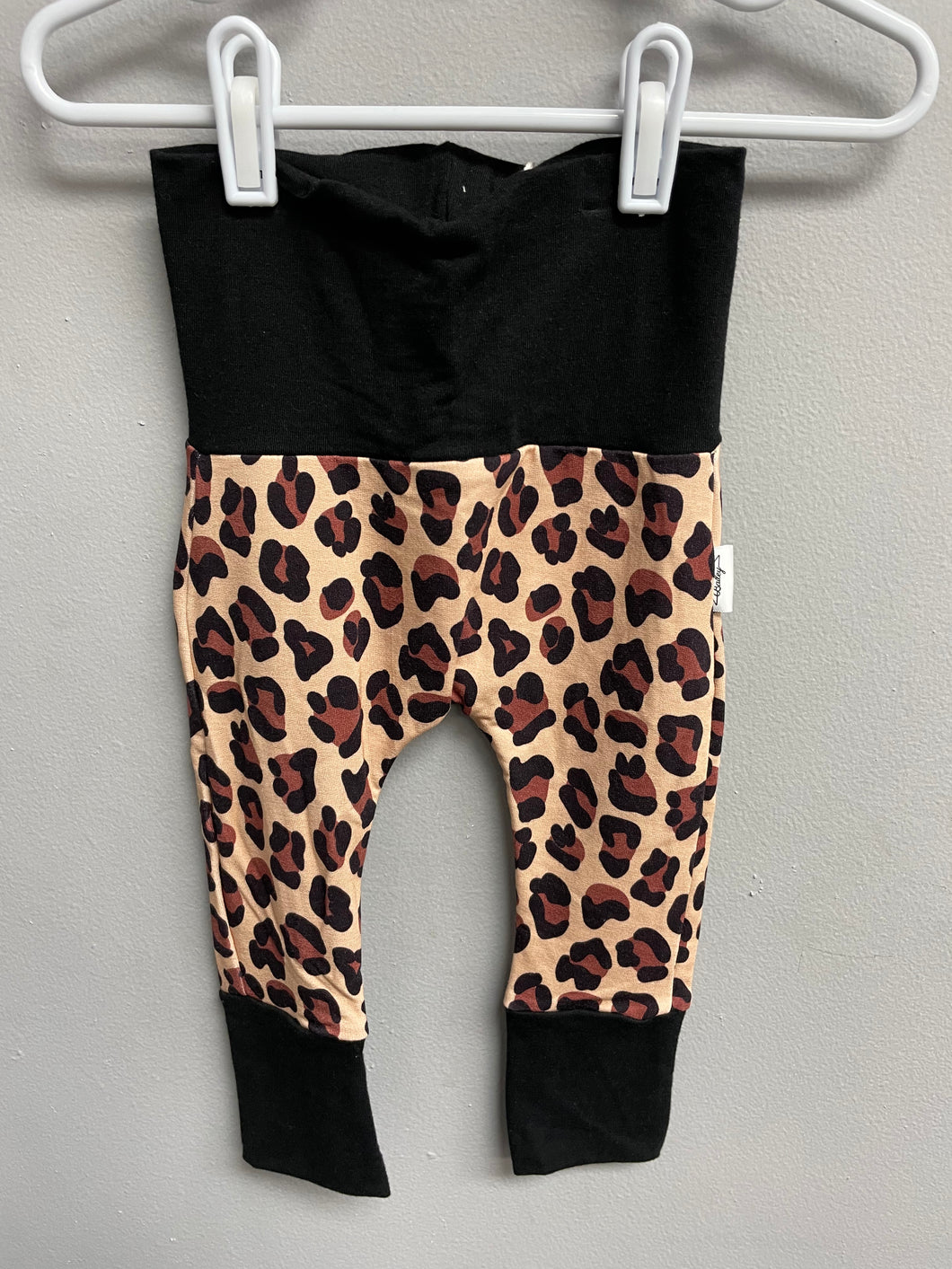RTS Natural Cheetah Grow With Me Pants