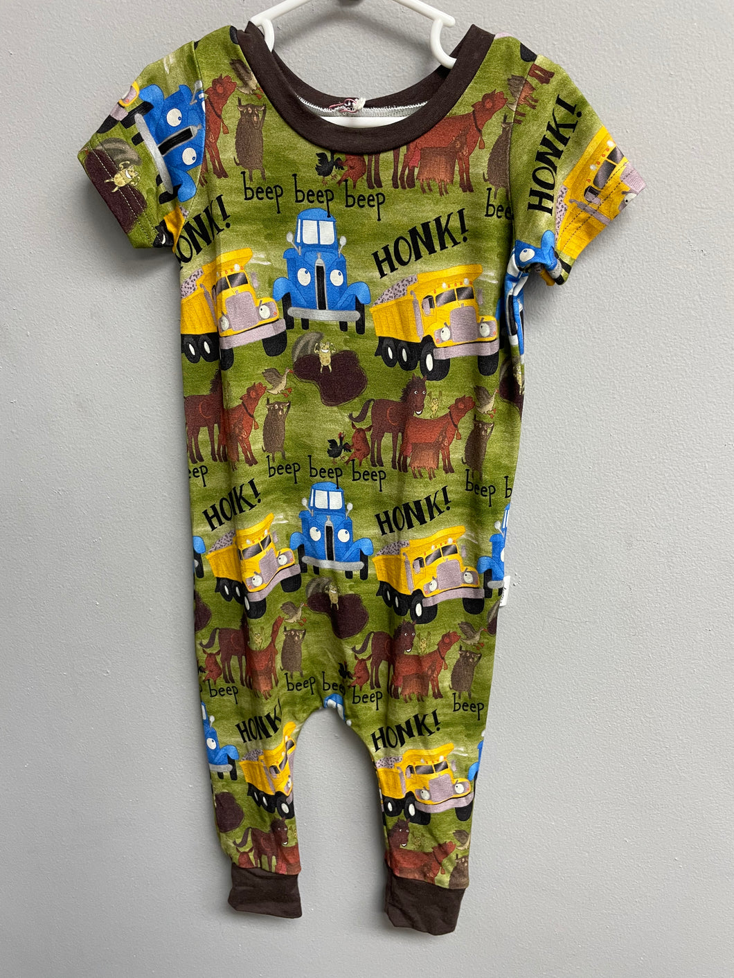 RTS Blue Truck and Friends Emmett Pants T-Shirt Romper