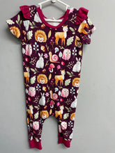 Load image into Gallery viewer, RTS Blackberry Woodland Animals Emmett Pants T-Shirt Romper