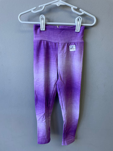 RTS Lilac Linen Basic Leggings