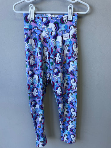 RTS Majestic Unicorns Basic Leggings