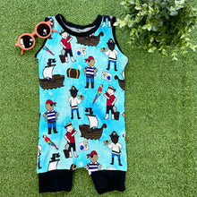 Load image into Gallery viewer, Ready to Ship Emmett Shorts Length T-Shirt Romper