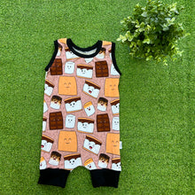 Load image into Gallery viewer, Ready to Ship Emmett Shorts Length T-Shirt Romper