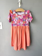 Load image into Gallery viewer, RTS Sunset Floral Play Dress