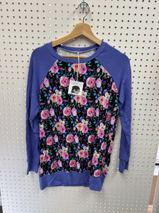 Ready to Ship Lovely Floral Ladies' Classic Crewneck