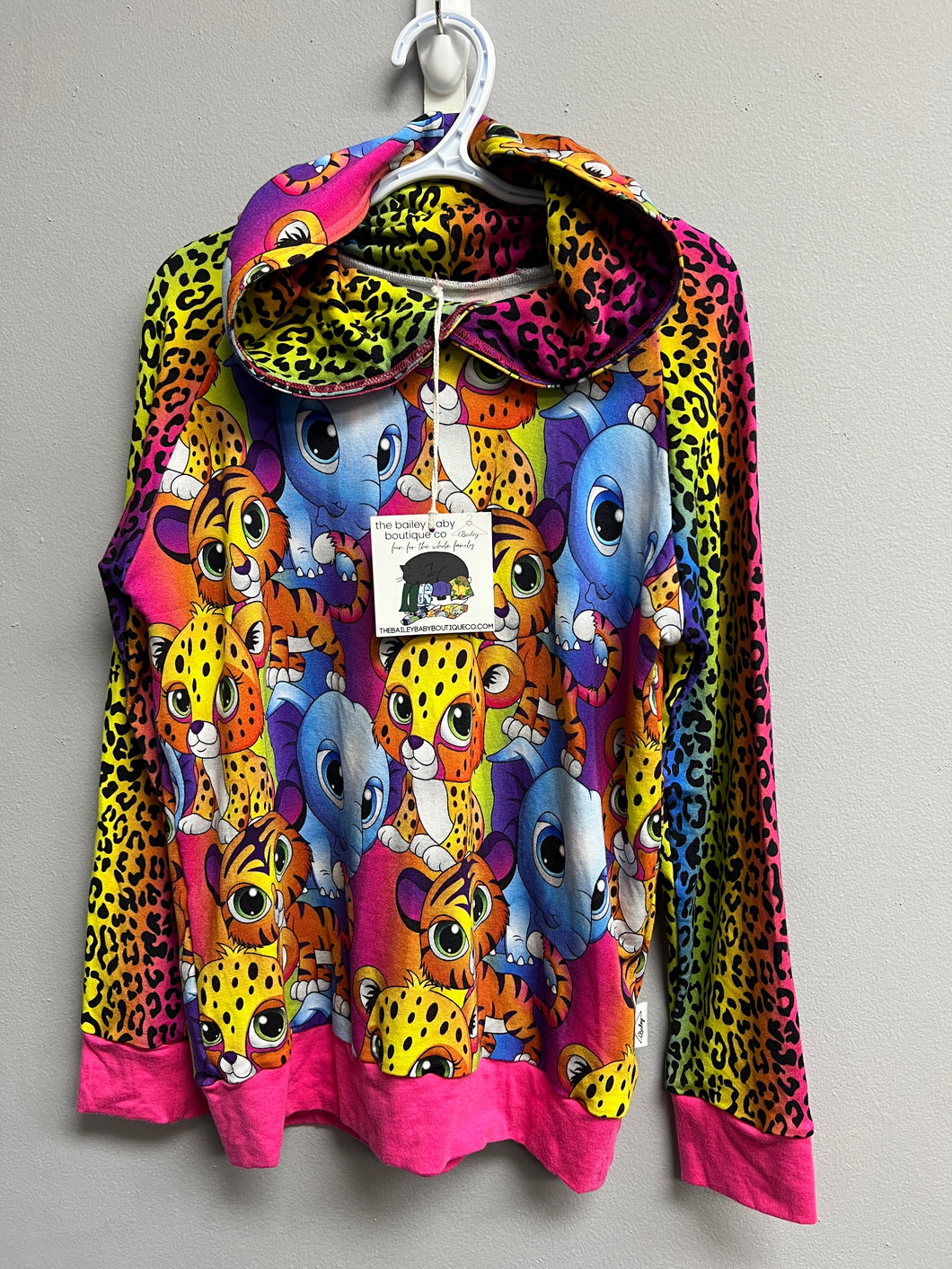 Ready to Ship 80s Animals Classic Hoodie