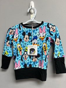 Ready to Ship Mickey and Friends Grow With Me Crewneck